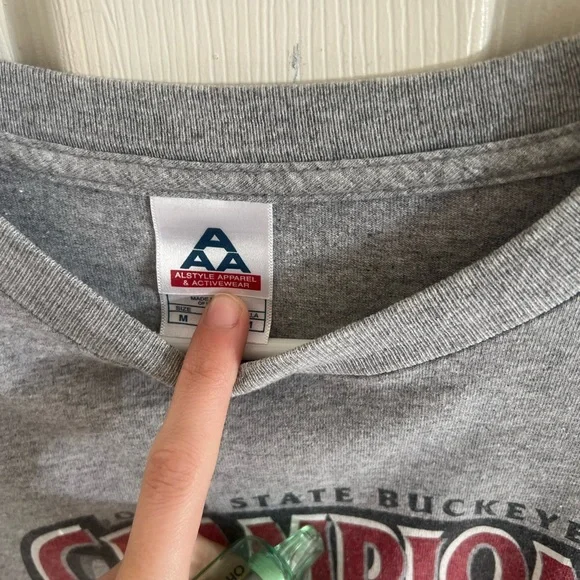 Y2K Men’s Medium Ohio State 2006 Big Ten Champions Long Sleeve T-Shirt - Picture 3 of 7